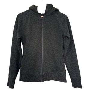 Lululemon Scuba Hoodie Light Cotton Fleece Formation Camo Evergreen Multi